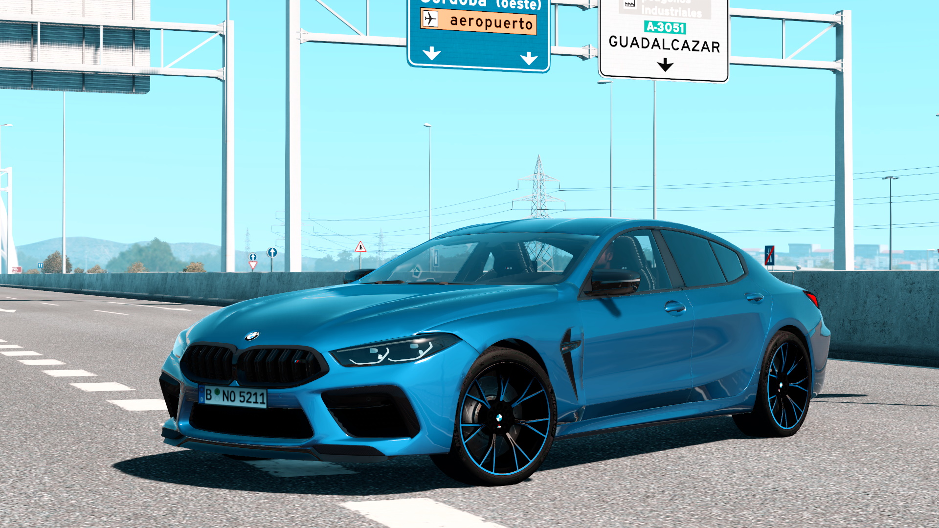 MOD ETS2 – Xe Hơi 2022 BMW M8 Competition G16 3.3 (1.56)