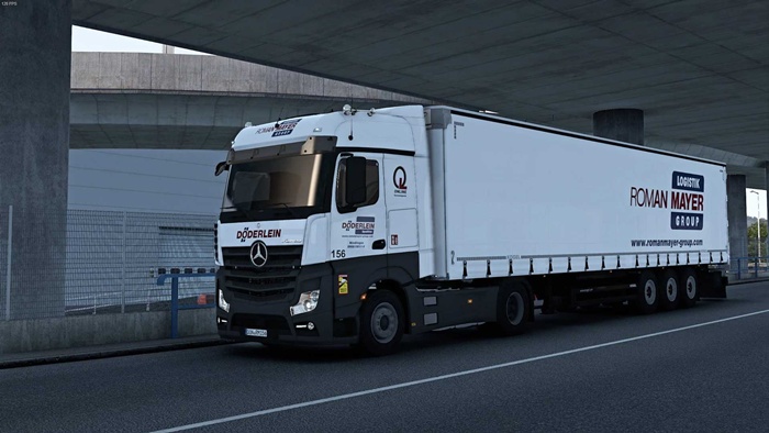 ETS2 - Mercedes-Benz New Actros Truck V1.55 (1.55.x)