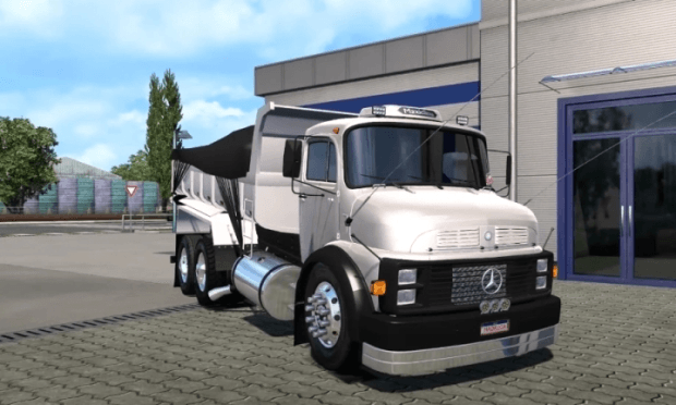 ETS2 - Mercedes 1518 NA Cacamba V1.0 (1.52.x) ETS2 - Mercedes 1518 NA Cacamba V1.0 (1.52.x)