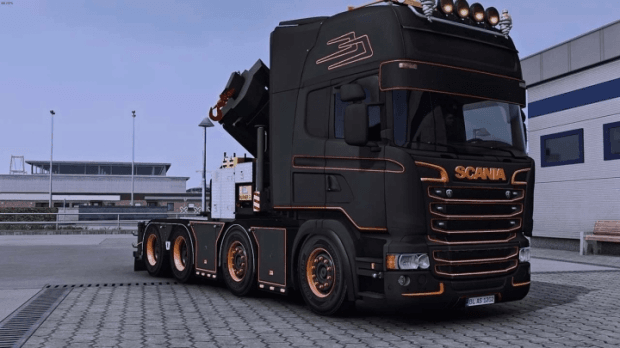ETS2 - RJL Crane Chassis V1.4 (1.52.x) ETS2 - RJL Crane Chassis V1.4 (1.52.x)