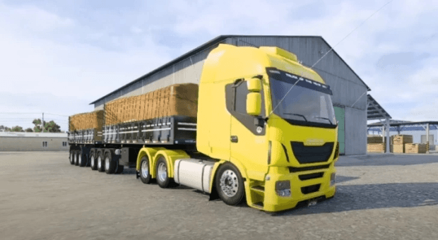 ETS2 - Iveco Hi Way BR V1.0 (1.50.x) ETS2 - Iveco Hi Way BR V1.0 (1.50.x)