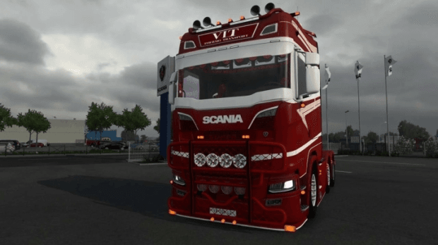 ETS2 - Scania S580 L6 V. Lemarignier (1.49.x)