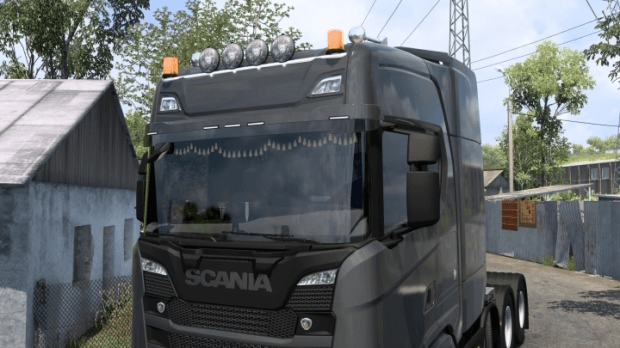 ETS2 - 2 x Scania 8x4 Fullset for TruckersMP V1.0 (1.49.x)
