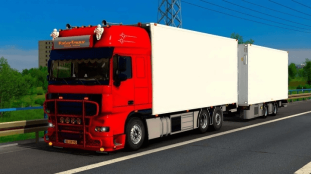 ETS2 - DAF XF Combi + Trailer Fix V2.0 (1.49.x)
