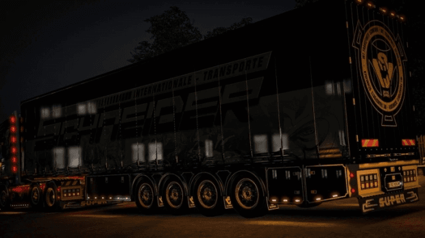 ETS2 - Scania V8K Wolverine R520+ Trailer (1.49.x)
