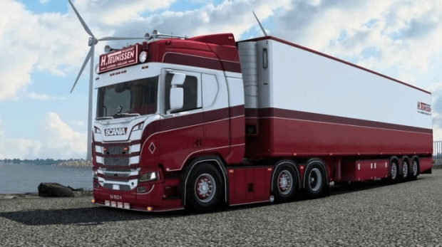 ETS2 - Scania R530 + Chereau H.Teunissen V1.0 (1.49.x) ETS2 - Scania R530 + Chereau H.Teunissen V1.0 (1.49.x)