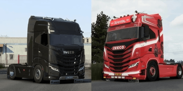ETS2 - Iveco S-Way Weeda Transport (1.49.x) ETS2 - Iveco S-Way Weeda Transport (1.49.x)
