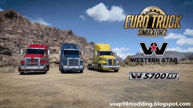 ETS2 - Western Star 5700XE Truck V1.1.6 (1.49.x)