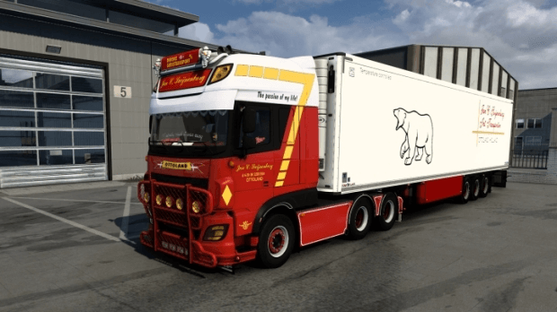 ETS2 - Daf XF 106 Dan C. Swijnenburgn Truck (1.48.x) ETS2 - Daf XF 106 Dan C. Swijnenburgn Truck (1.48.x)