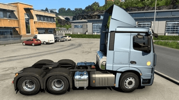 ETS2 - New Actros Euro 6 BR Truck V1.0 Beta (1.48.x)