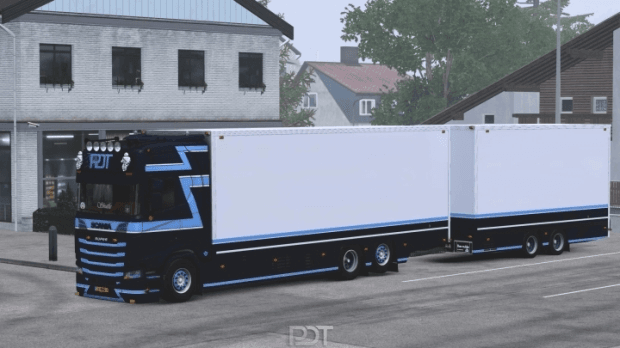 ETS2 - Scania S650 + Trailer PDT Logistics (1.47.x)