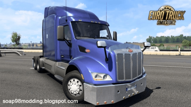 ETS2 - Peterbilt 579 Truck V1.3.3 (1.47.x)