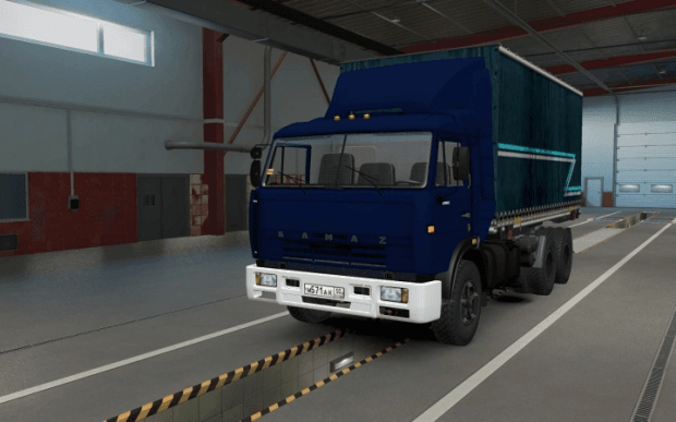 ETS2 - Kamaz 54115 Truck V4.1 (1.46.x)