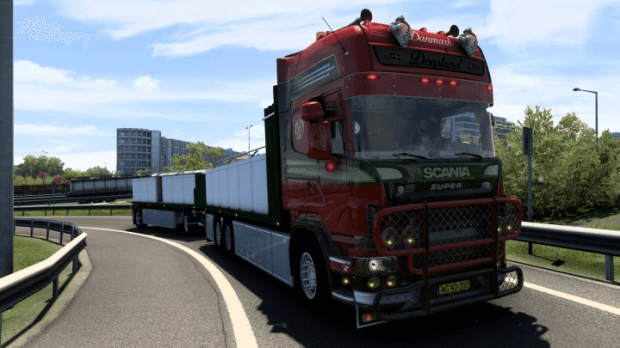 ETS2 - Scania Donslund + Trailer (1.46.x)