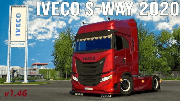 ETS2 - Iveco S-Way 2020 Truck (1.46.x) ETS2 - Iveco S-Way 2020 Truck (1.46.x)