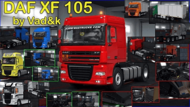 ETS2 - DAF XF 105 Truck V7.9 (1.46.x) ETS2 - DAF XF 105 Truck V7.9 (1.46.x)