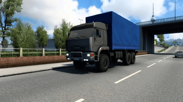 ETS2 - Kamaz 54-64-65 + Addons (1.46.x)
