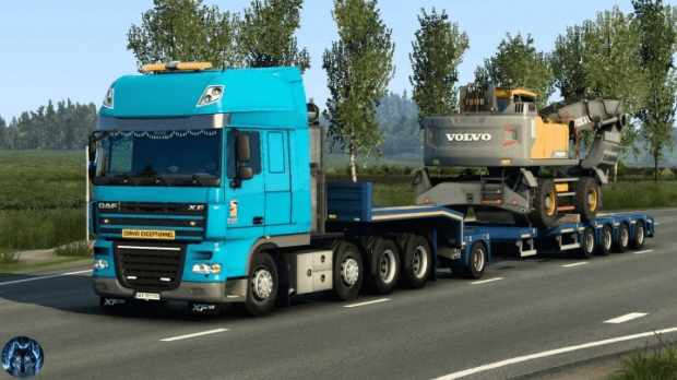 ETS2 - DAF XF 105 Reworked V3.6 (1.46.x)