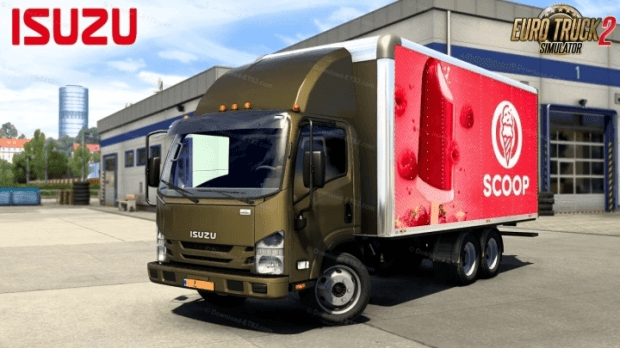 ETS2 - Isuzu NPR 2018 v2.2 (1.45.x) ETS2 - Isuzu NPR 2018 v2.2 (1.45.x)