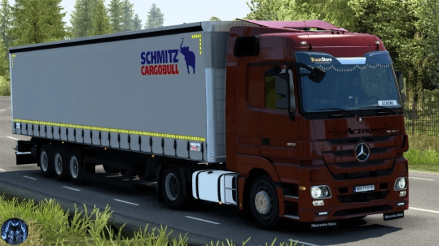 ETS2 - Mercedes Actros MP3 Reworked v4.0 (1.45.x) ETS2 - Mercedes Actros MP3 Reworked v4.0 (1.45.x)