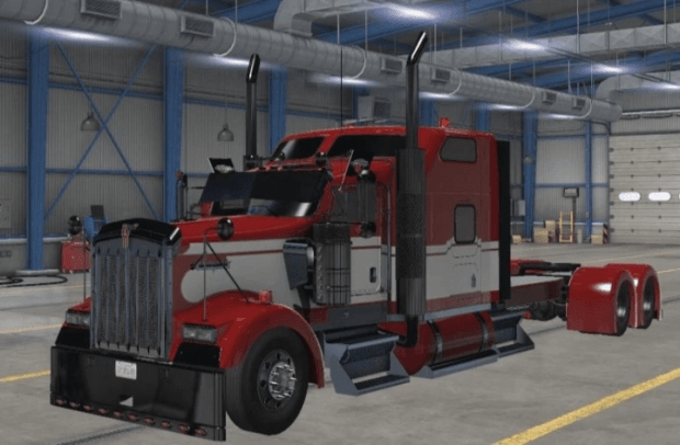 ETS2 - Kenworth W900 Cabin Cut (1.44.x)