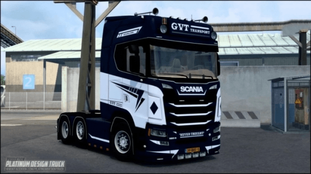 ETS2 - Scania 580S + Trailer GVT Transport (1.43.x) (1.43.x) ETS2 - Scania 580S + Trailer GVT Transport (1.43.x) (1.43.x)