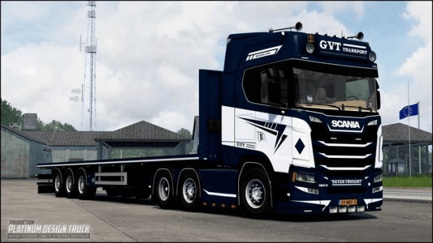ETS2 - Scania 580S + Trailer GVT Transport (1.43.x) (1.43.x) ETS2 - Scania 580S + Trailer GVT Transport (1.43.x) (1.43.x)