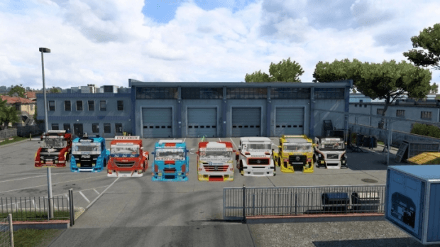 ETS2 - Formula Truck - 10 Trucks in A Single (1.43.x) (1.43.x)
