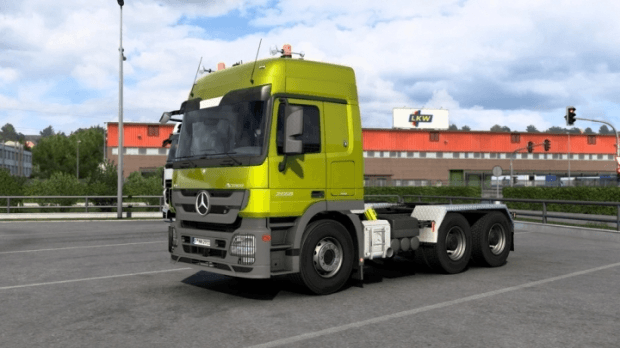 ETS2 - Mercedes-Benz Actros MP3 V1.2.2 Update 19.12.21 (1.43.x) (1.43.x)