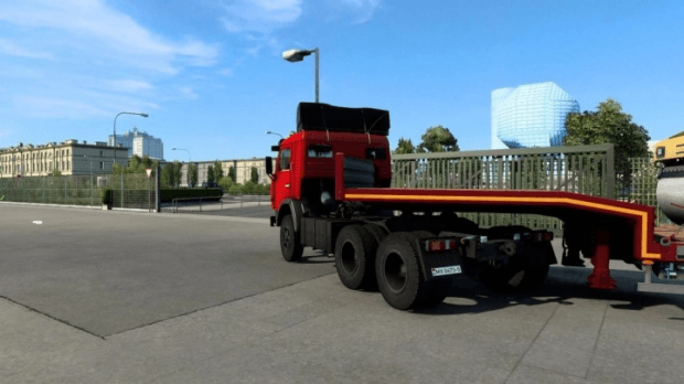 ETS2 - KamAZ Pack + Trailers Pack V1.1 (1.43.x) (1.43.x)
