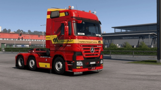 ETS2 - Mercedes-Benz Actros MP2 Truck V1.5 (1.42.x) (1.42.x)