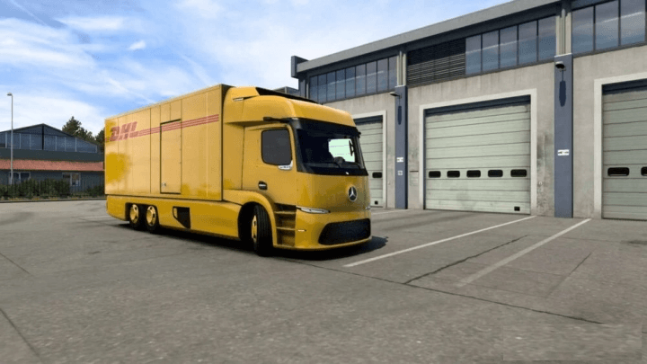 ETS2 - Mercedes Urban E-Truck Update V1.1 (1.41.x) (1.41.x)