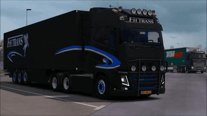 ETS2 - Volvo Fh Trans - Truck & Trailer (1.41.x) (1.41.x)