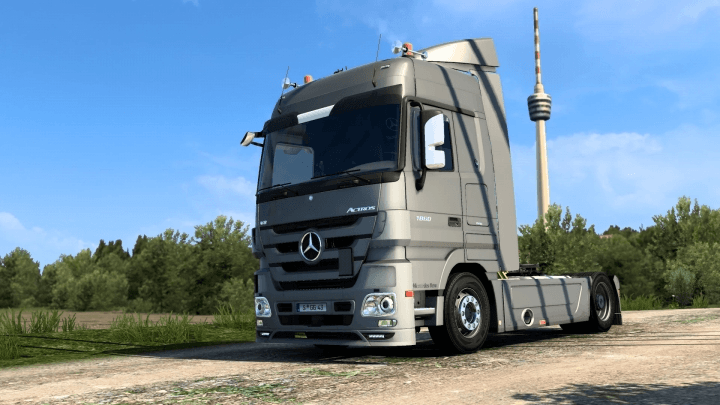ETS2 - Mercedes-Benz Actros MP3 Truck V1.1.5 (1.41.x) (1.41.x)