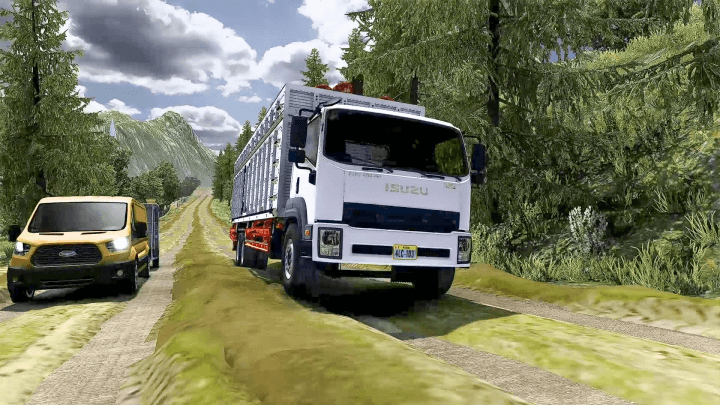 ETS2 - Isuzu Forward 2000 FTR Truck (1.41.x) (1.41.x)