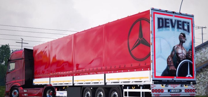 ETS2 - Volkan Sarica Mercedes-Benz Actros MP5 (1.40.x) (1.40.x)