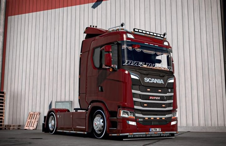 ETS2 - Scania S500 Turkish Edition V1.4 (1.40.x) (1.40.x)