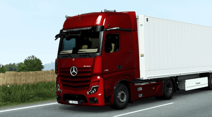 ETS2 - Mercedes-Benz New Actros 2019 (1.40.x) (1.40.x)
