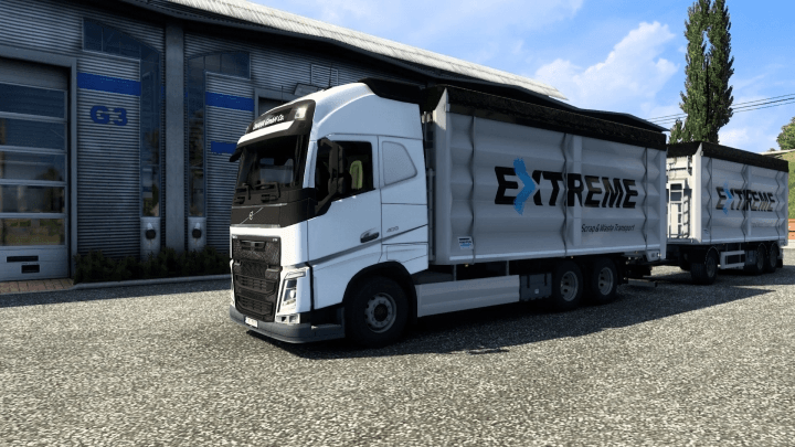 ETS2 - Rigid Chassis Addon Volvo FH16 2012 (Ekeri, Knapen, Kraker, Narko, NTM, Vak) 1.40.3 (1.40.x)
