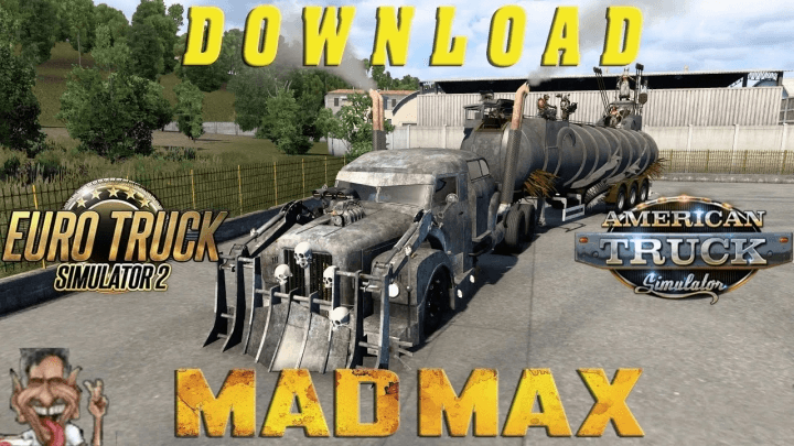 ETS2 - Montro 111S Madmax Truck + Madmax Trailer (1.40.x) (1.40.x)
