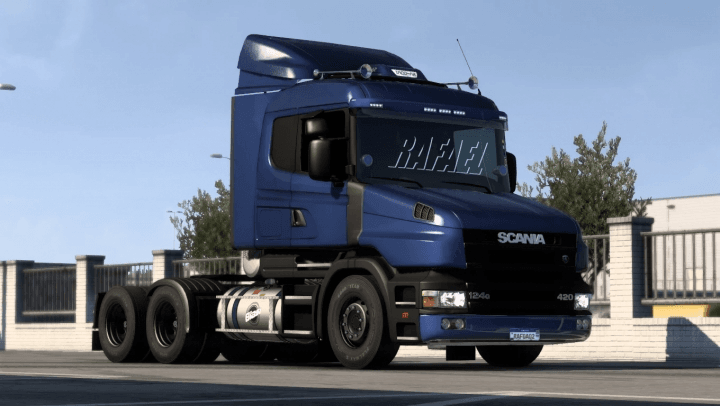 ETS2 - Scania T and T 124G Brazilian Edit (1.40.x) (1.40.x)