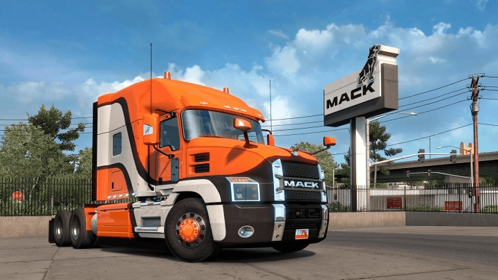 ETS2 - Mack Anthem Truck V1.5 (1.40.x) (1.40.x)