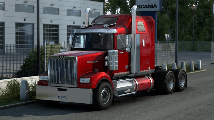 ETS2 - Western Star 4900FA ETS2 v3.3.1 (1.35.x)