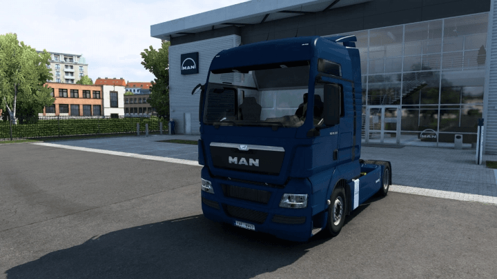 ETS2 - Man TGX V2.5 (MADster) FMod & Open Window 1.40.3 (1.40.x)