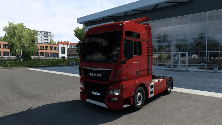 ETS2 - Man Tgx Euro 6 V2.2 (MADster) FMod & Open Window 1.40.3 (1.40.x)