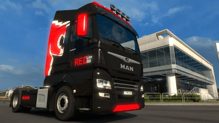 ETS2 - Man Tgx Euro 6 Truck V1.0 (1.40.x) (1.40.x)