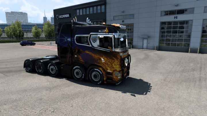 ETS2 - Scania Illegal S Truck V2.0 Fixed (1.40.x) (1.40.x)