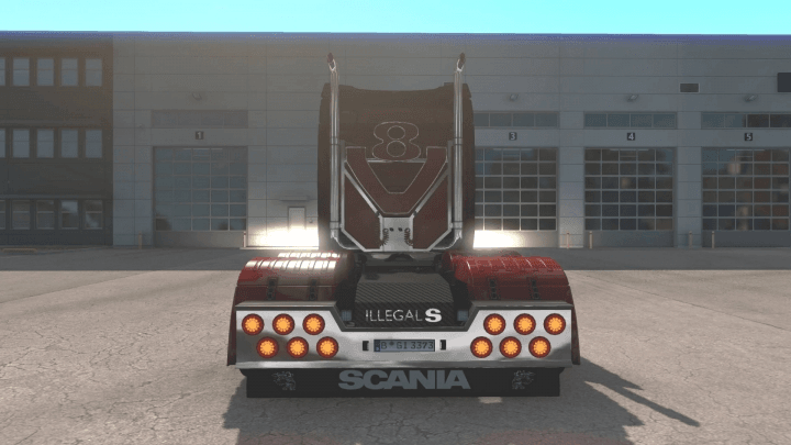 ETS2 - Scania Illegal S Truck V2.0 Fixed (1.40.x) (1.40.x)