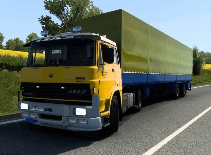 ETS2 - Liaz 110/300 Truck + Interior + Trailers V1.0 (1.40.x) (1.40.x)