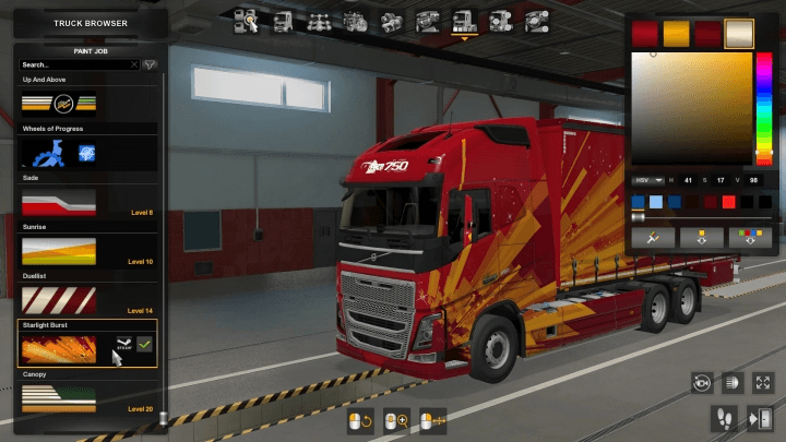 ETS2 - Rpie Volvo FH16 2012 Truck V1.40.1.7s (1.40.x)